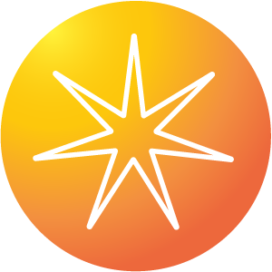 Holispa Icon 7 Pointed Star